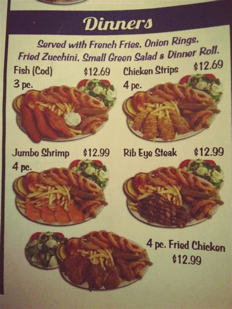 The Lucky Greek Menu .